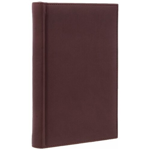 Ежедневник Planograf Sorrento, полудатированный, формат A5, С0871-145, бордовый, 192 листов