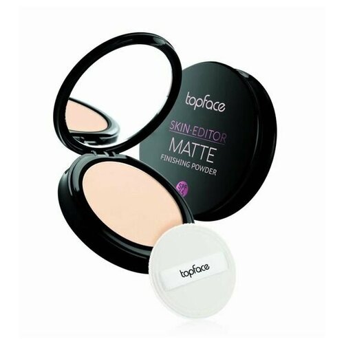 Topface Пудра матирующая Skin Editor Matte Finishing Powder PT263, тон 001 пудра матирующая для лица topface skin editor matte finishing powder 10 гр