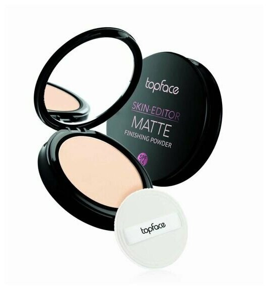 Topface PT263 Пудра матирующая "Skin Editor Matte Finishing Powder". Тон 01