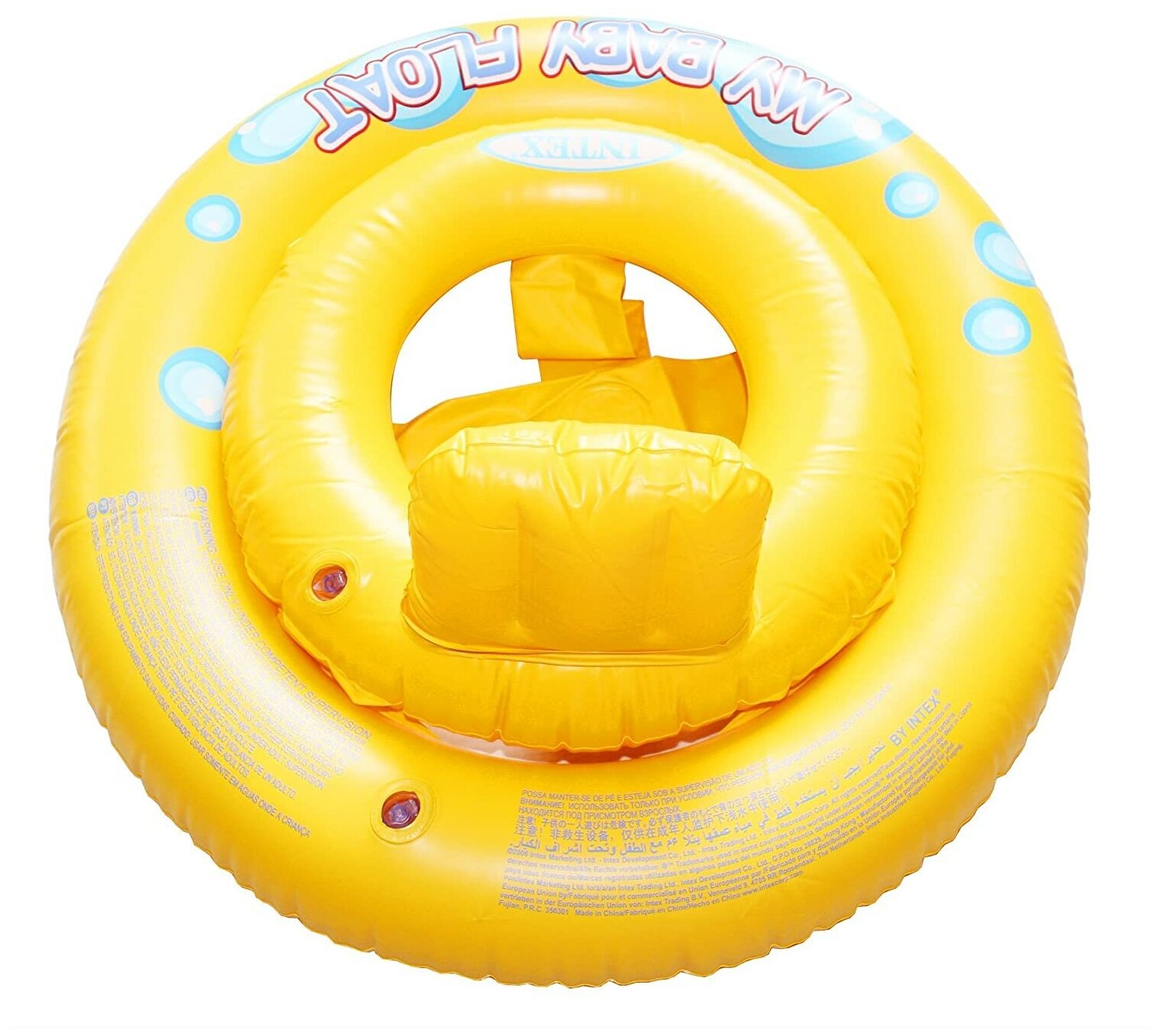 Круг для плавания My baby float, с сиденьем, d=67 см, от 1-2 лет, 59574NP INTEX