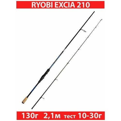 Удилище спиннинговое штекерное RYOBI EXCIA 2,10m 10-30g IM9 удилище спиннинговое штекерное ryobi excia 2 40m 10 30g im9