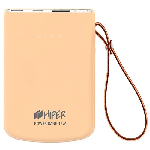 фото Аккумулятор hiper travel5k 5000 mah, peach