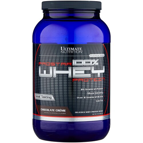 фото Протеин ultimate nutrition prostar 100% whey protein, 907 гр., шоколадный крем