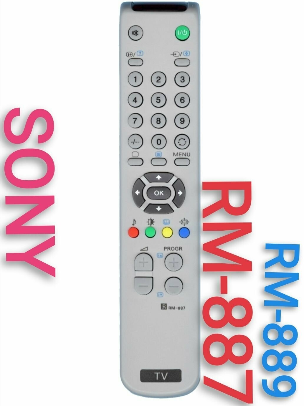 Пульт RM-887 для SONY/сони телевизора /RM-889