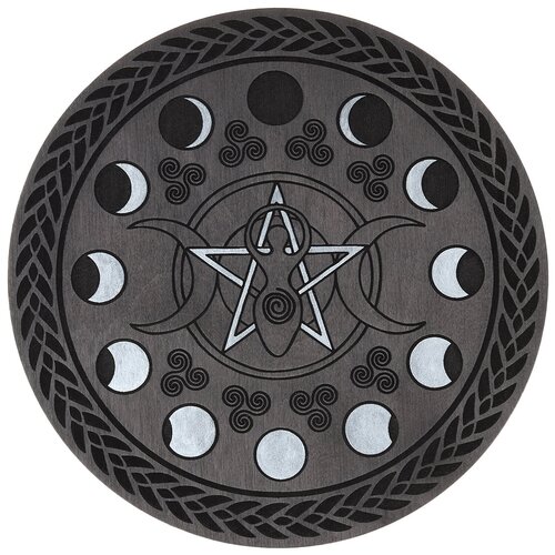 алтарь для ритуалов silvarie колесо гекаты 24 см золотой Алтарь для ритуалов SILVARIE Триединая Богиня, 24 см