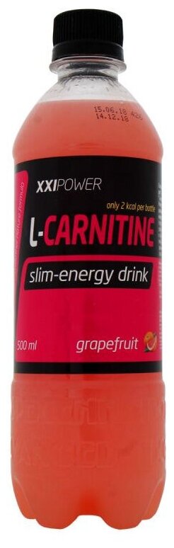 XXI POWER Напиток L-Карнитин 500 мл (грейпфрут)