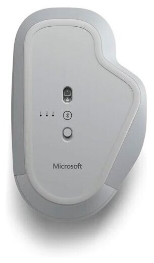 Мышь Microsoft Surface Precision Mouse Bluetooth Grey, серый (ftw-00014) - фото №3