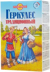 Русский Продукт Геркулес Традиционный хлопья овсяные, 500 г, 1 уп.