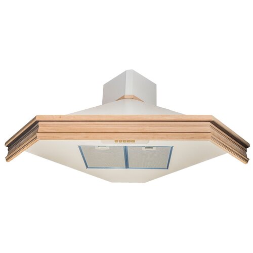 Купольная вытяжка Kuppersberg Anabel 65 WM O цвет корпуса белый цвет окантовкипанели дерево 1166900₽