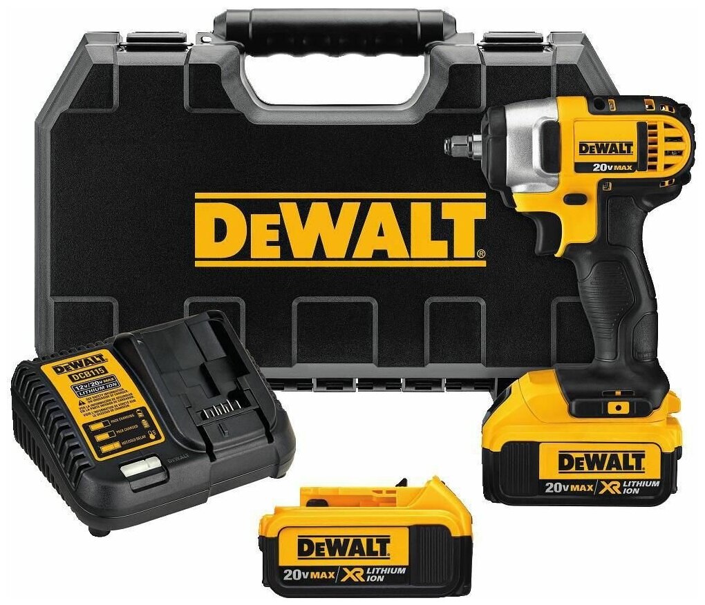 Аккумуляторный гайковерт DEWALT DCF 880 M2 - фотография № 1