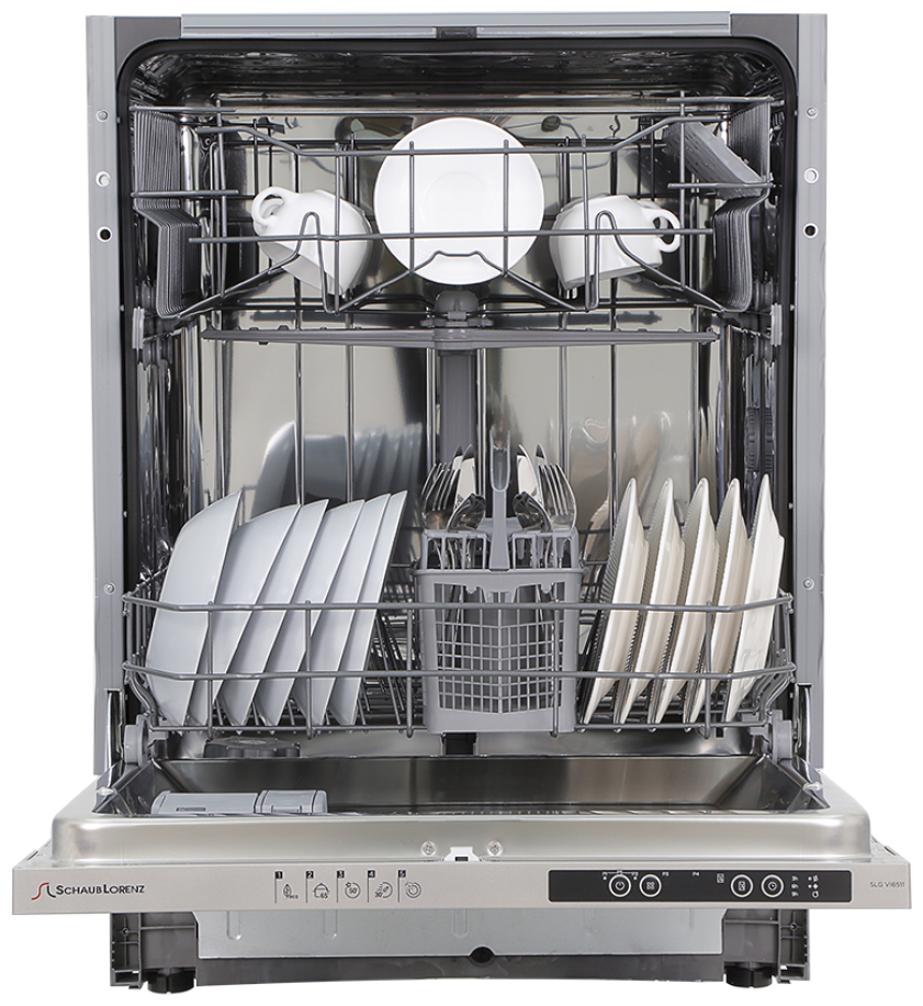 Посудомоечная машина встраиваемая Schaub Lorenz SLG VI6511, 60 см, 12 комплектов, 5 программ. - фотография № 4