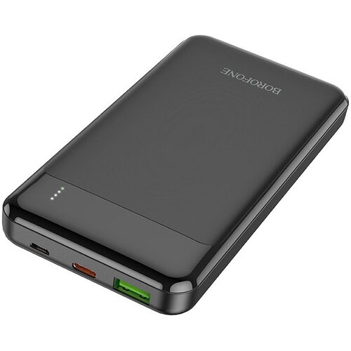 Внешний аккумулятор Borofone Power Bank BJ19 Incredible 10000mAh Black 6974443381580 145400₽