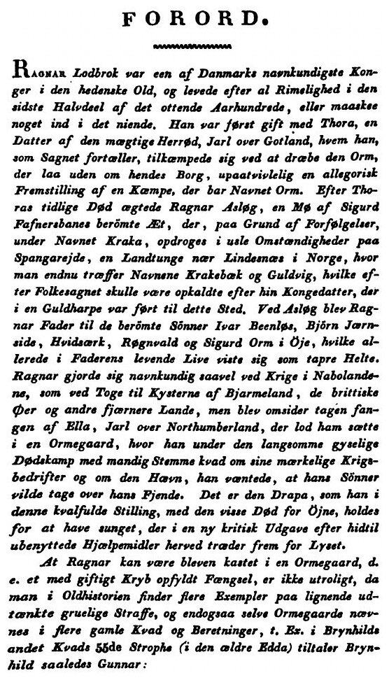 Krakas Maal; eller, Kvad om Kong Ragnar Lodbroks Krigsbedrifter og Heltedod, med Dansk - фото №4