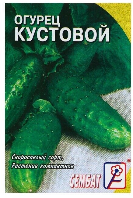 Семена Огурец "Кустовой", 0,5 г