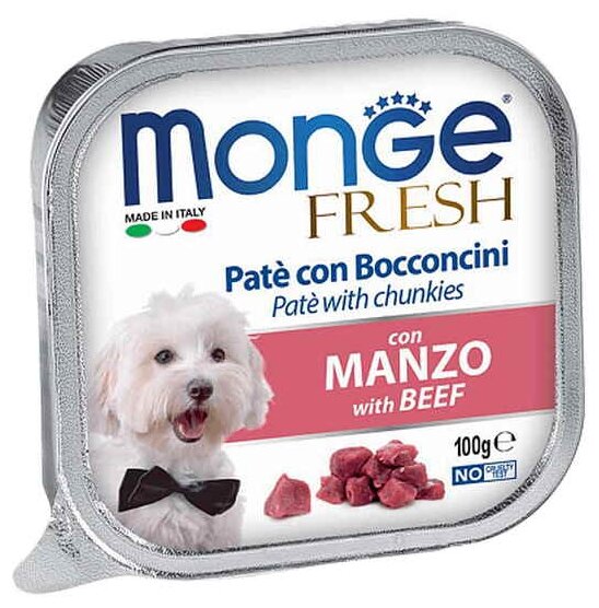     Monge Fresh PATE e BOCCONCINI con MANZO, , 3 .  100 