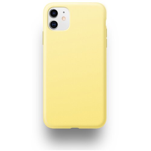 фото Силиконовый чехол "vlp" для iphone 11, жёлтый