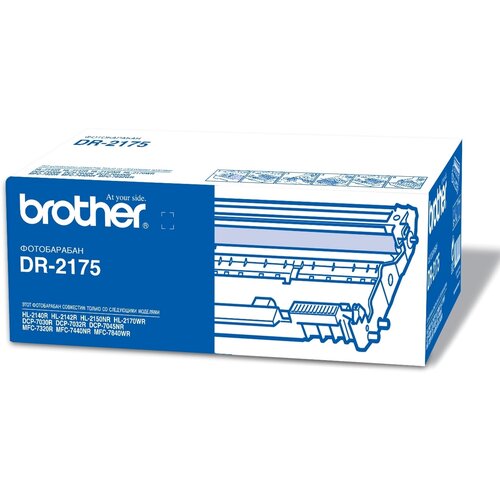 барабан для brother dcp 7030r mfc 7320r dcp 7030 hl 2140r для dr 2075 dr 2175 goldengreen Фотобарабан BROTHER (DR2175) DCP-7030R/7045NR/MFC-7320R/7440NR/ HL-2140, оригинальный, 12000 страниц