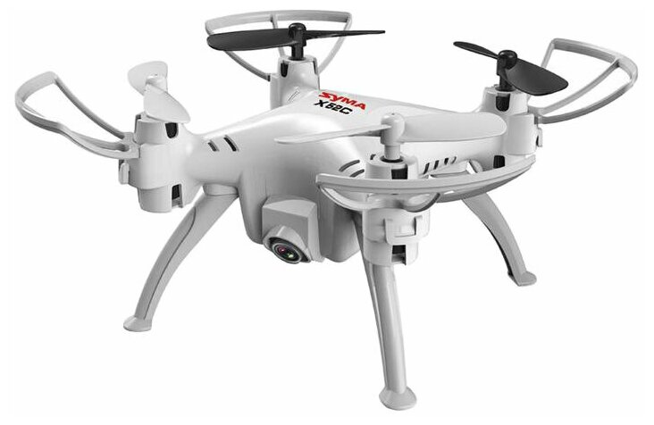 Радиоуправляемый квадрокоптер Syma X52C 4CH Gyro +Camera RTF 2.4G - X52C-White