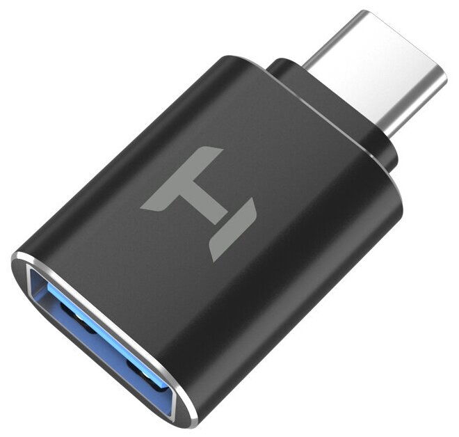 Концентратор Harper 7*USB 3.2, переходник: USB 3.0/Type-C, до 5 Гб/с, алюминий, индик - фото №3