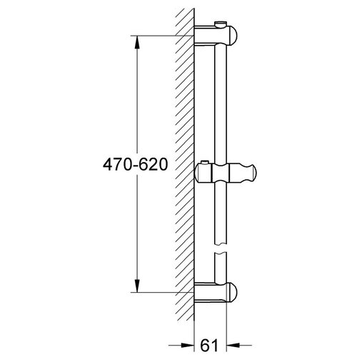 Душевая штанга Grohe Euphoria 27499000