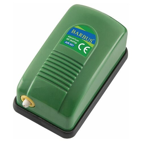 Компрессор воздушный для аквариума до 50л 3лм 25ватт одноканальный Барбус air 001 75700₽