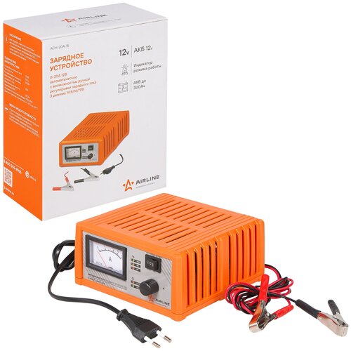 Зарядное устройство AIRLINE ACH-20A-15 оранжевый 443100₽