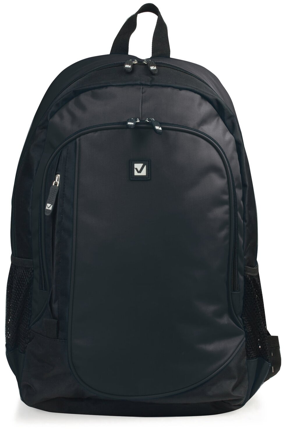 Рюкзак BRAUBERG DELTA универсальный, 2 отделения, Navigator, черный, 45х30х17 см, 225291