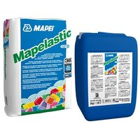 Гидроизоляция цементная Mapei Mapelastic двухкомпонентная комплект (А+Б) 32 кг