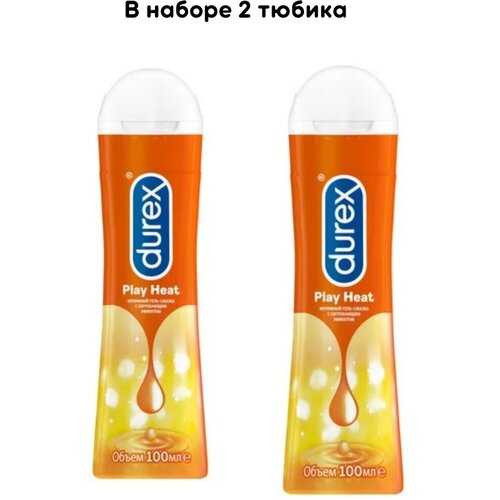 Лубрикант Смазка 100 мл./2 уп. гель смазка play heat durex дюрекс фл 100мл