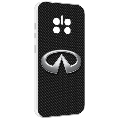 Чехол MyPads infiniti-инфинити-2 мужской для Doogee V11 задняя-панель-накладка-бампер