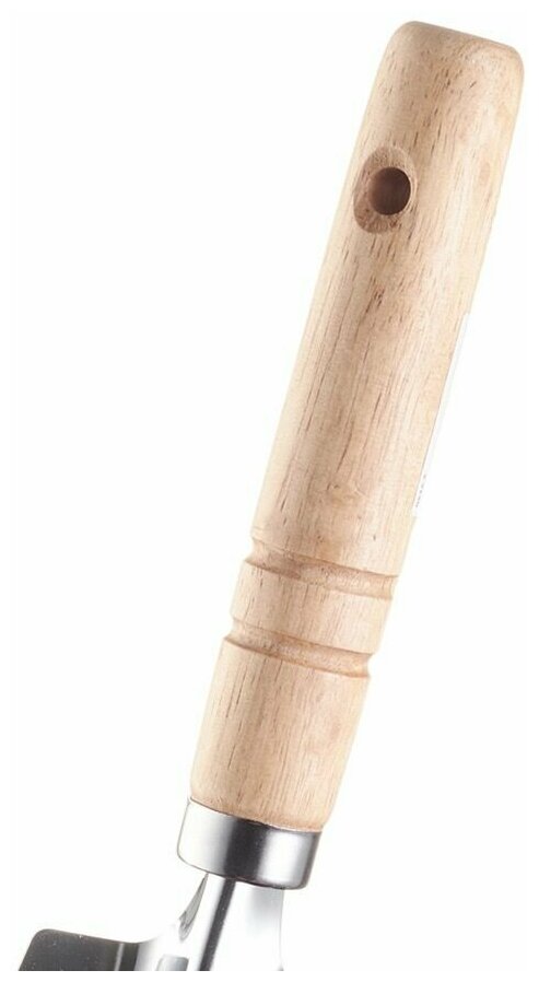Совок садовый (0532-2) с деревянной ручкой узкий