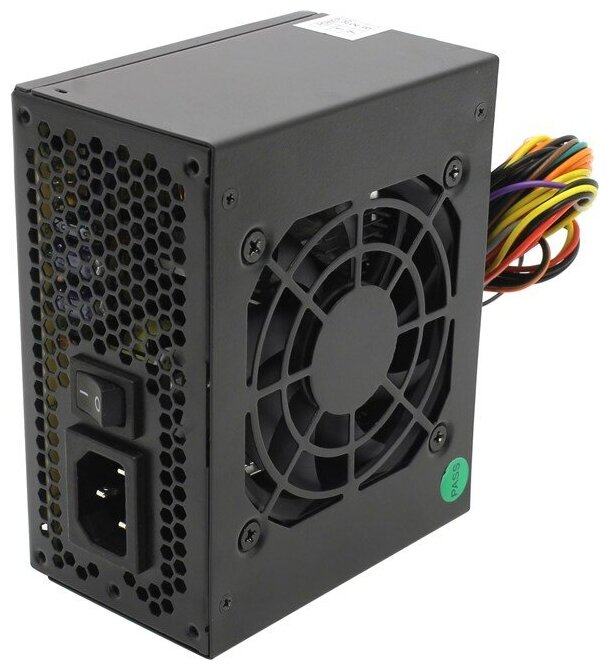 Блок питания SFX Exegate EX234944RUS 400W, black, 8cm fan, 24p+4p, 2*SATA, 1*IDE, FDD - фото №2