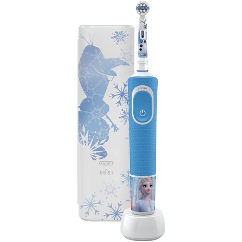 Электрическая зубная щетка Oral-B Vitality Kids Frozen II с футляром (с 3 лет)