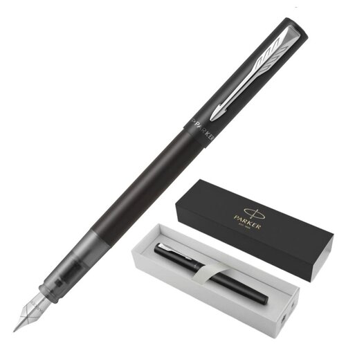 Ручка перьевая Parker Vector XL 2159749, корп. черн, тонкая, в подар. уп