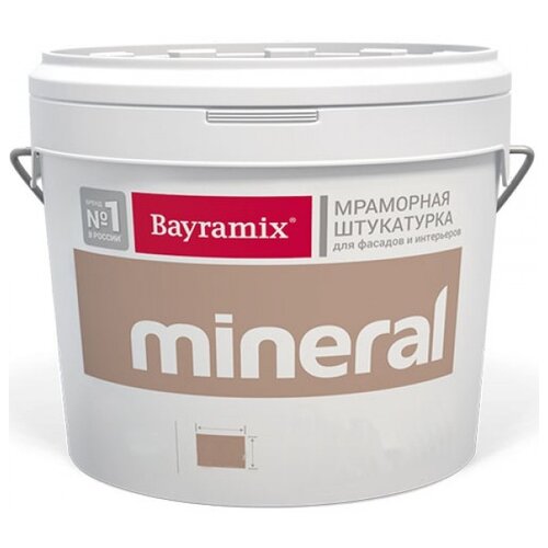 Мраморная Штукатурка Bayramix Mineral 013 15 кг Мелкая Фракция 0,5-0,7 мм / Байрамикс Минерал