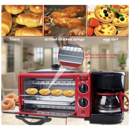 ДуховкаГрильМини-печьЭлектродуховка 3в1 R-5308 9л 1250W 495000₽
