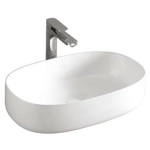 Раковина Artceram Cognac шгв 550350145 отверстия для смесителя-отсутствуют TheSaniglaze цвет-белый глянцевый 35254₽