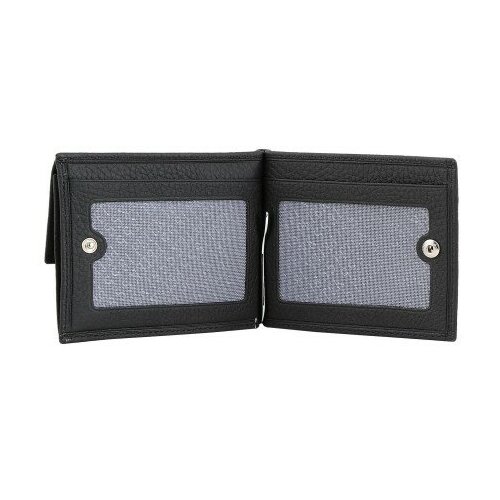 Зажим для купюр Patek Philippe, фактура зернистая, черный