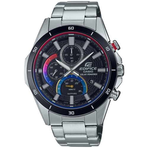 Наручные часы CASIO EFS-S610HG-1A, красный, синий наручные часы casio edifice efs s610hg 1a