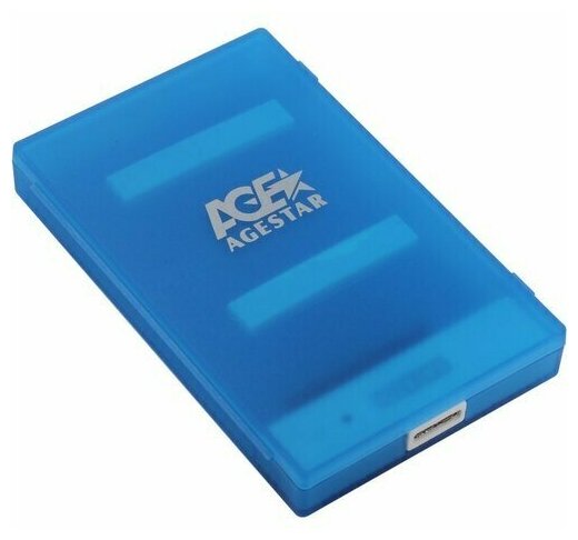 Бокс для SSD или HDD 2.5" Agestar 3UBCP1-6G-Blue