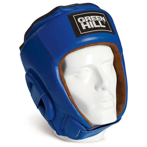 фото Hgb-4016 кикбоксерский шлем best синий - green hill - синий - s