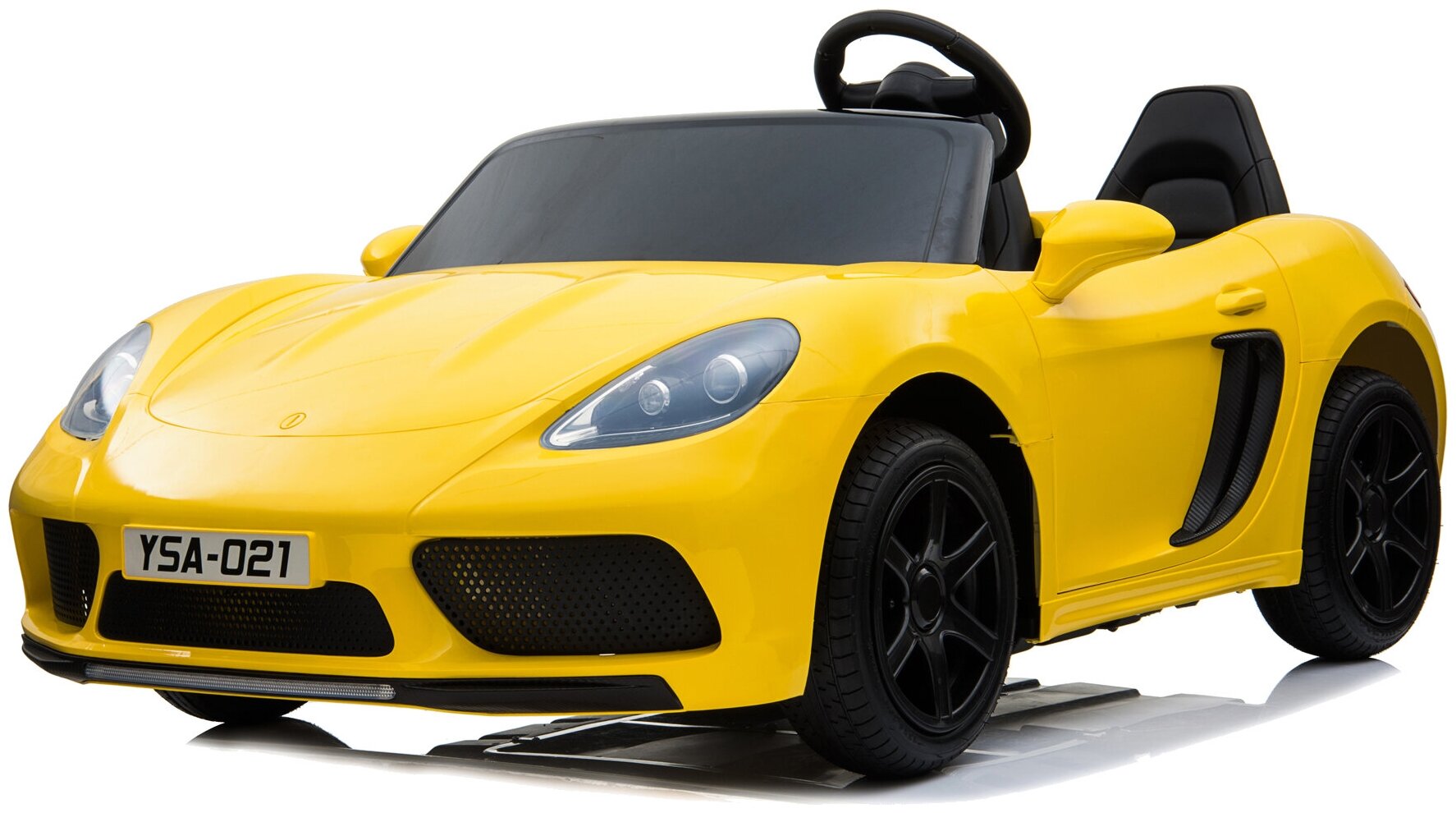 Электромобиль Barty Porsche Cayman YSA021 (Желтый)