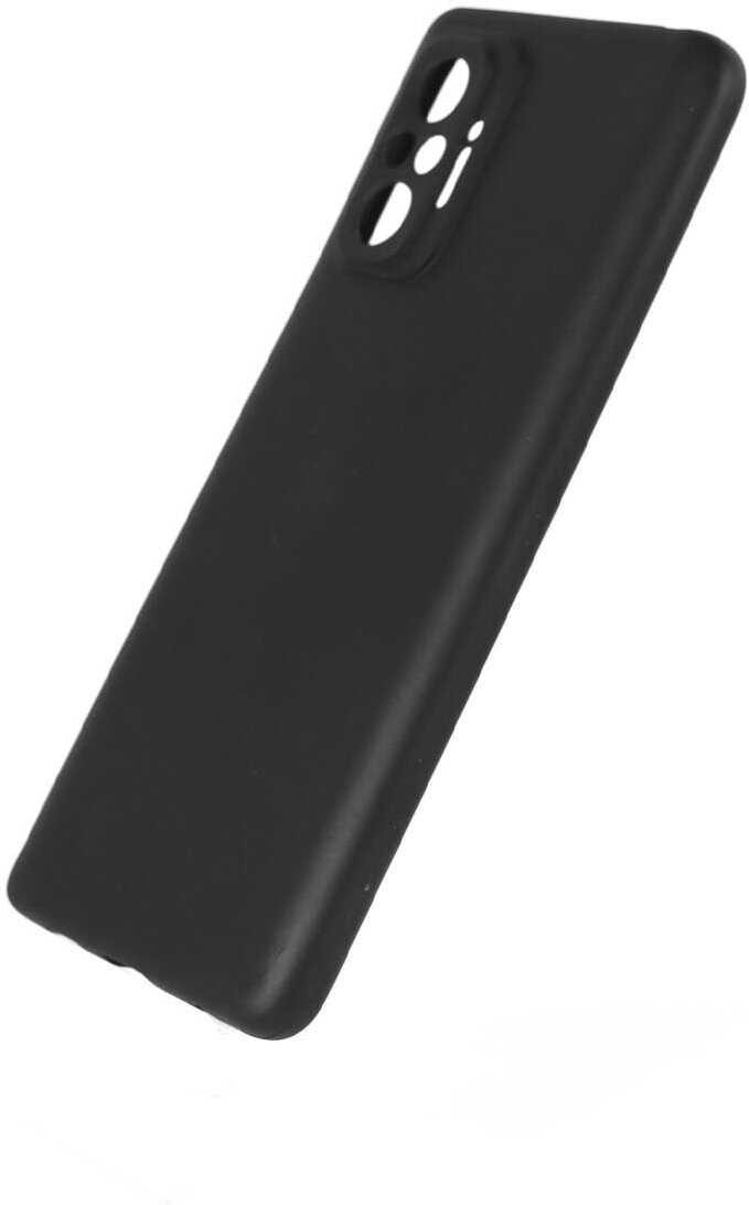 Чехол-крышка LuxCase для Xiaomi Note 10 Pro, термополиуретан, черный - фото №4