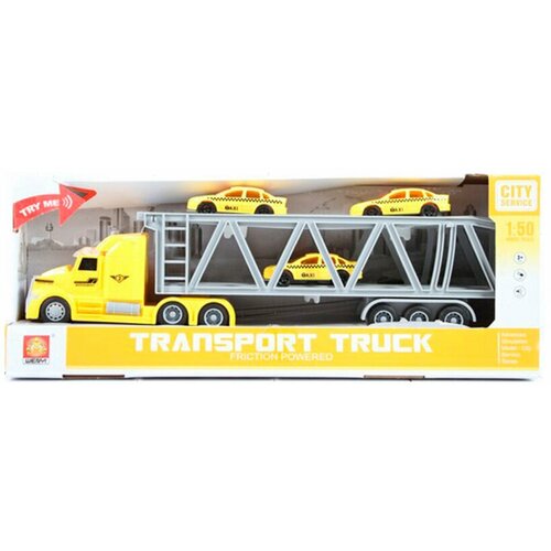 Машина Автовоз на батарейках с машинками