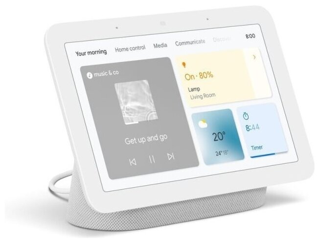 Google Nest Hub 2nd Gen Chalk (GA01331-US)