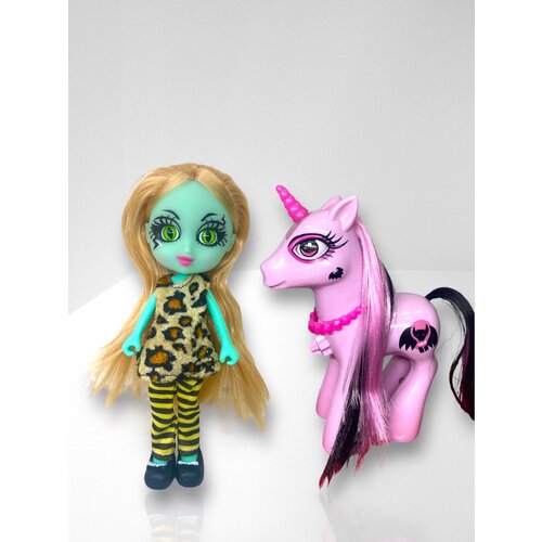 Кукла и пони набор lollipop friends кукла с пони микс