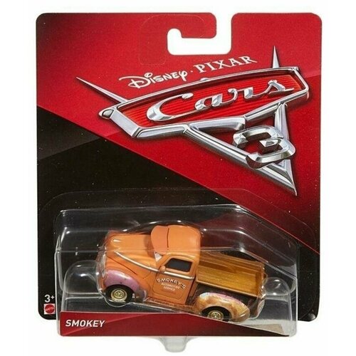 Машинка коллекционная DISNEY PIXAR Cars Mattel Герои мультфильмов Тачки SMOKEY DXV29/DXV37 машинка cars герои мультфильмов джексон шторм dxv29 gxg32