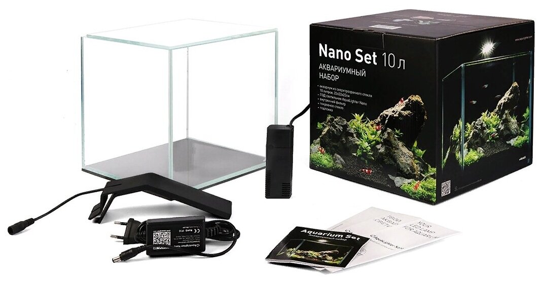 COLLAR Аквариумный набор Nano Set 10 литров - фотография № 1