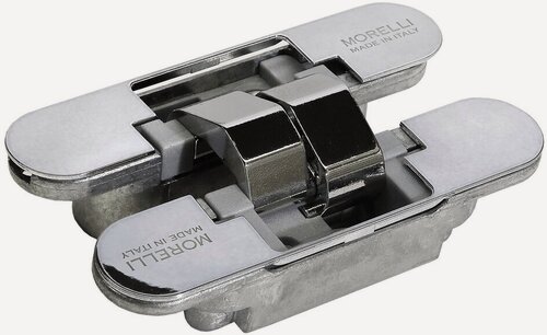 Изображение товара Петля дверная скрытая Morelli с 3-D регулировкой HH-2 PC хром, петля металлическая накладная для межкомнатных дверей