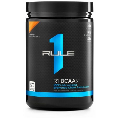 Аминокислота Rule 1 Flavored, апельсин, 426 гр. rule 1 creatine 375 гр